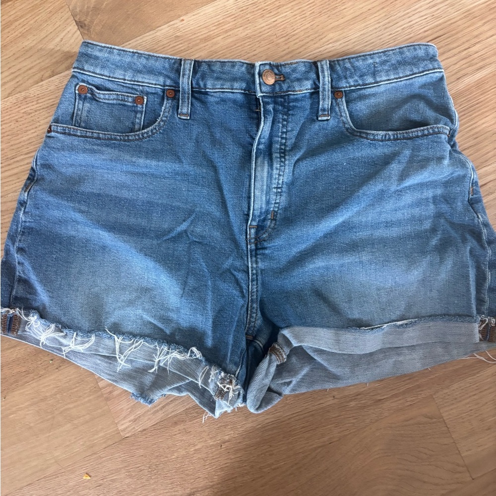 Madewell curvy high rise Denim Blue Women's Shorts